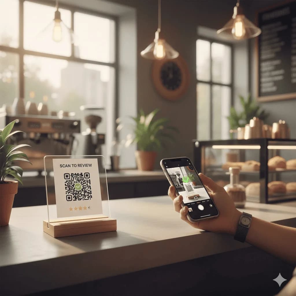 qr stand image