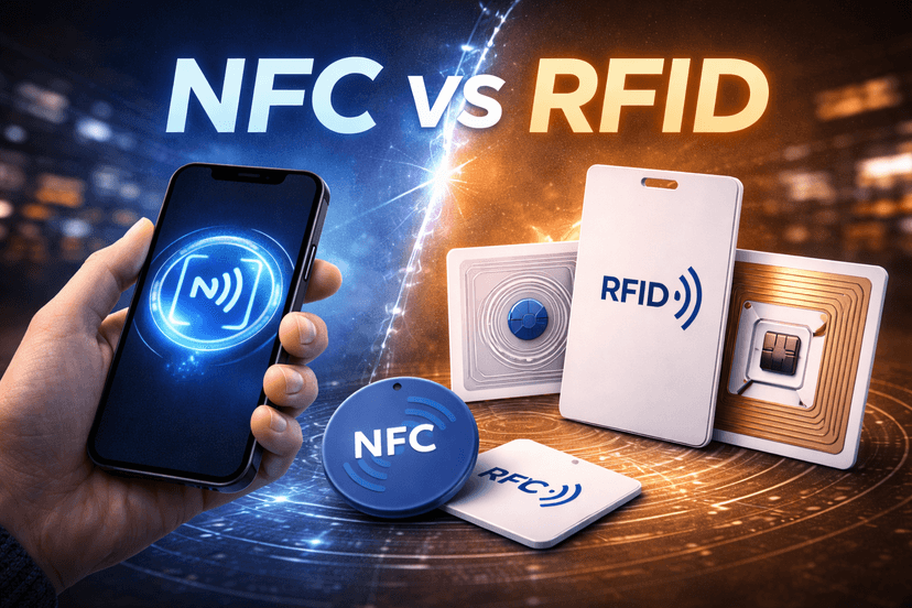 เปรียบเทียบ NFC กับ RFID
