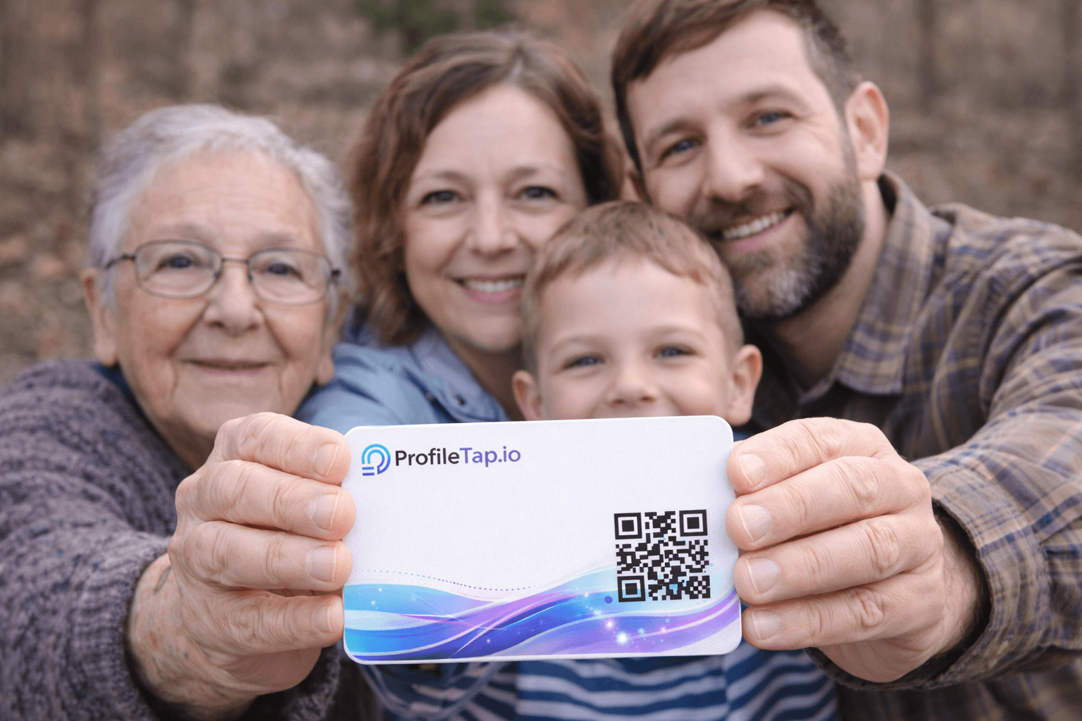 بطاقة أمان للأطفال وكبار السن