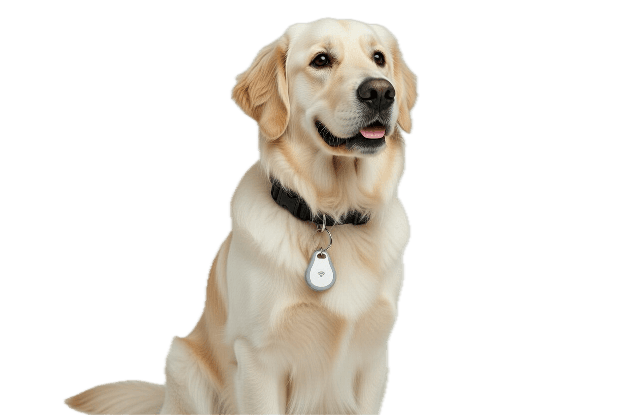 بطاقة تعريف للحيوانات الأليفة مع إخفاء المكالمات وواتساب