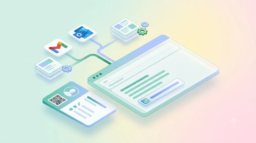 Email Signature With Digital Business Card: Format, Templates and Setup Email Signature With Digital Business Card: Format, Templates and Setup