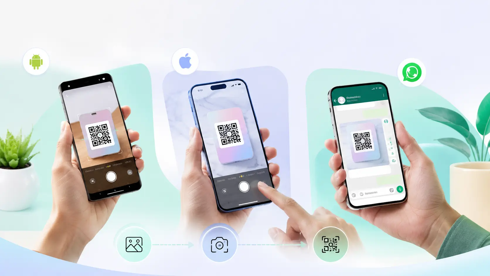 Scan QR Code From Image: Android, iPhone and WhatsApp Methods Scan QR Code From Image: Android, iPhone and WhatsApp Methods