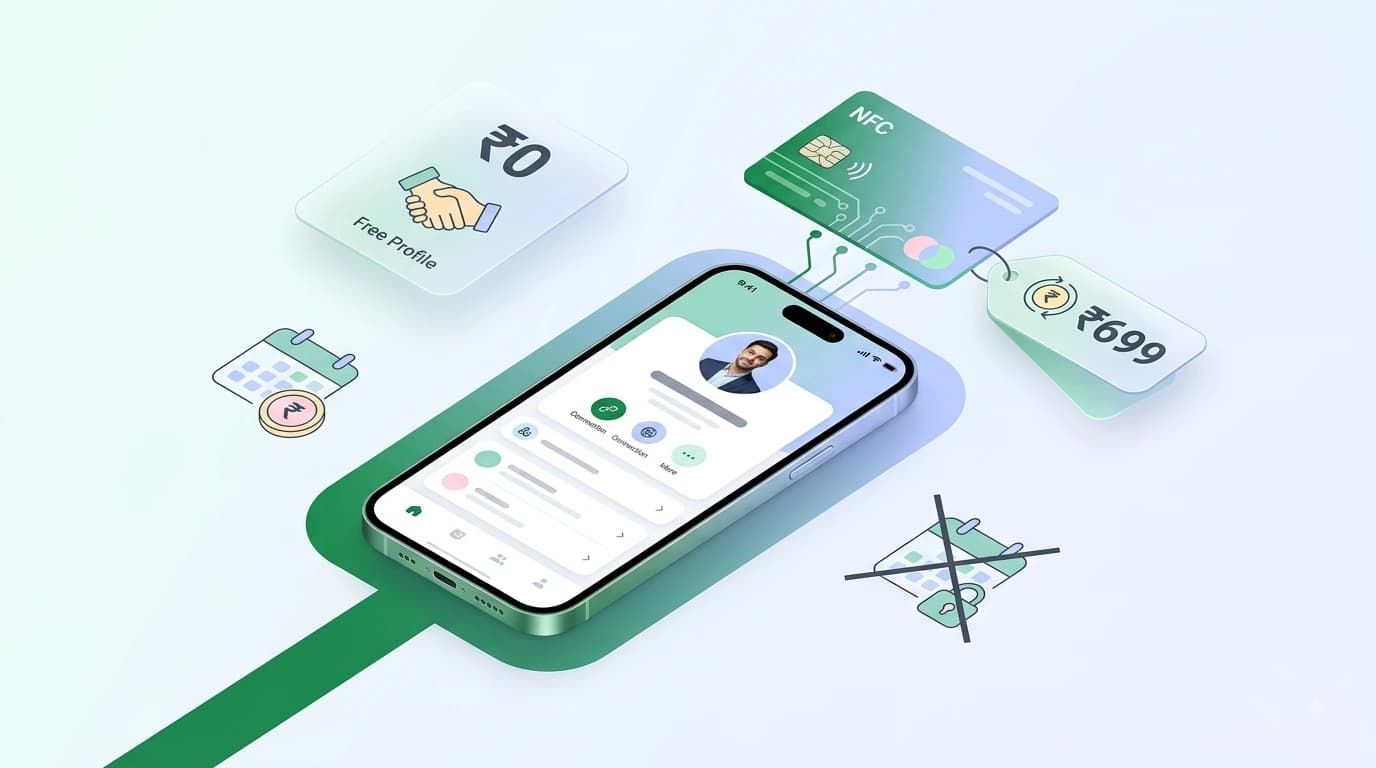 How Much Does Digital Business Card Cost in India? (2026 Price Guide) How Much Does Digital Business Card Cost in India? (2026 Price Guide)
